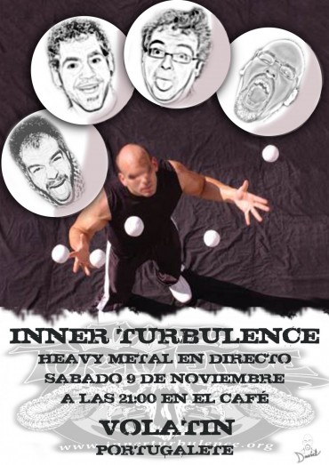 INNER TURBULENCE @ Café Rock Volatín (Portugalete) Sábado 9 Noviembre 2013